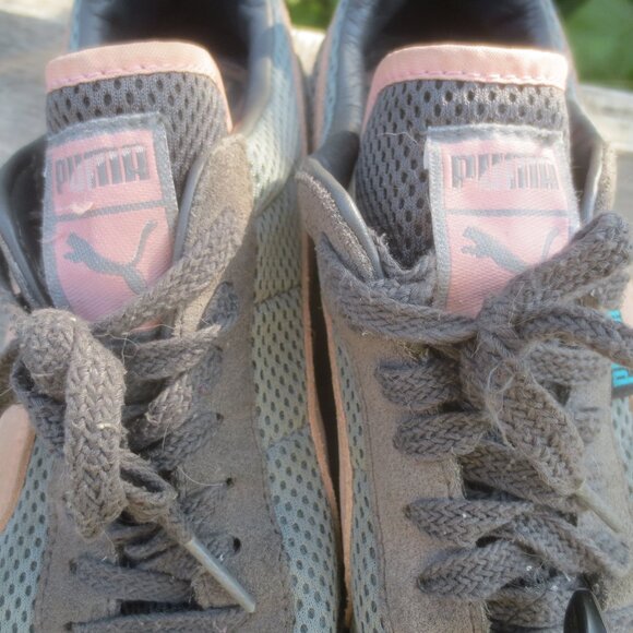Athletic Sneakers Puma Anjan Sports Shoes Pink and Gray - Size 9 Women's. - Picture 5 of 13